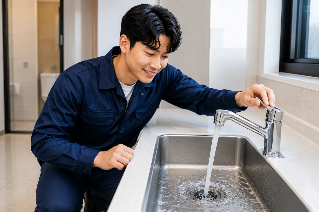 경기 서남권 싱크대막힘 찌꺼기 흡입